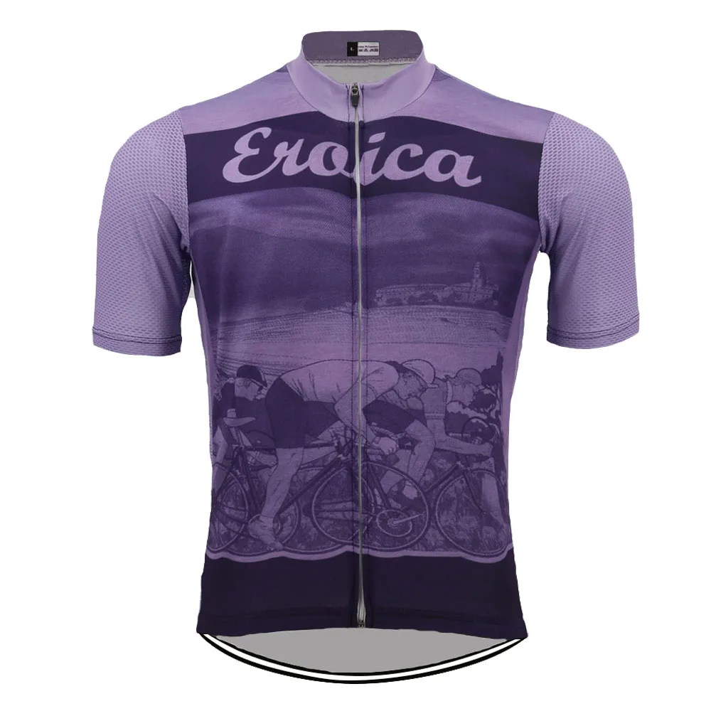 Новые мужские с коротким рукавом Велосипеды Джерси Спорт на открытом воздухе летние дышащие велосипед одежда ropa Ciclismo вершине горы