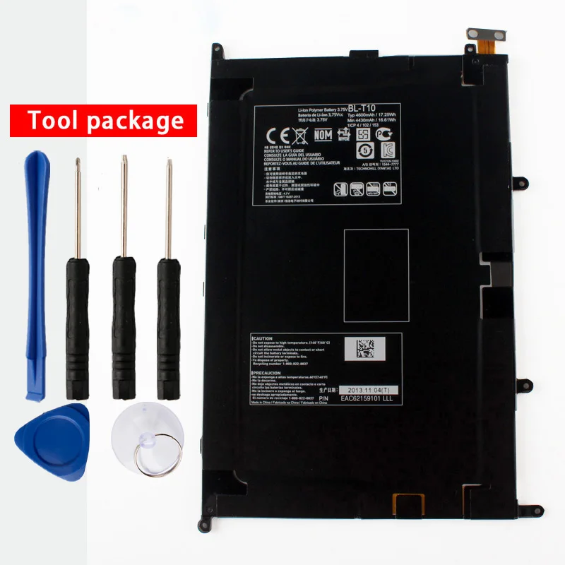 Fesoul High Capacity BL-T10 Phone Li-ion Replacement Internal Battery for LG GPAD G PAD 8.3 VK810 V500 | Мобильные телефоны и