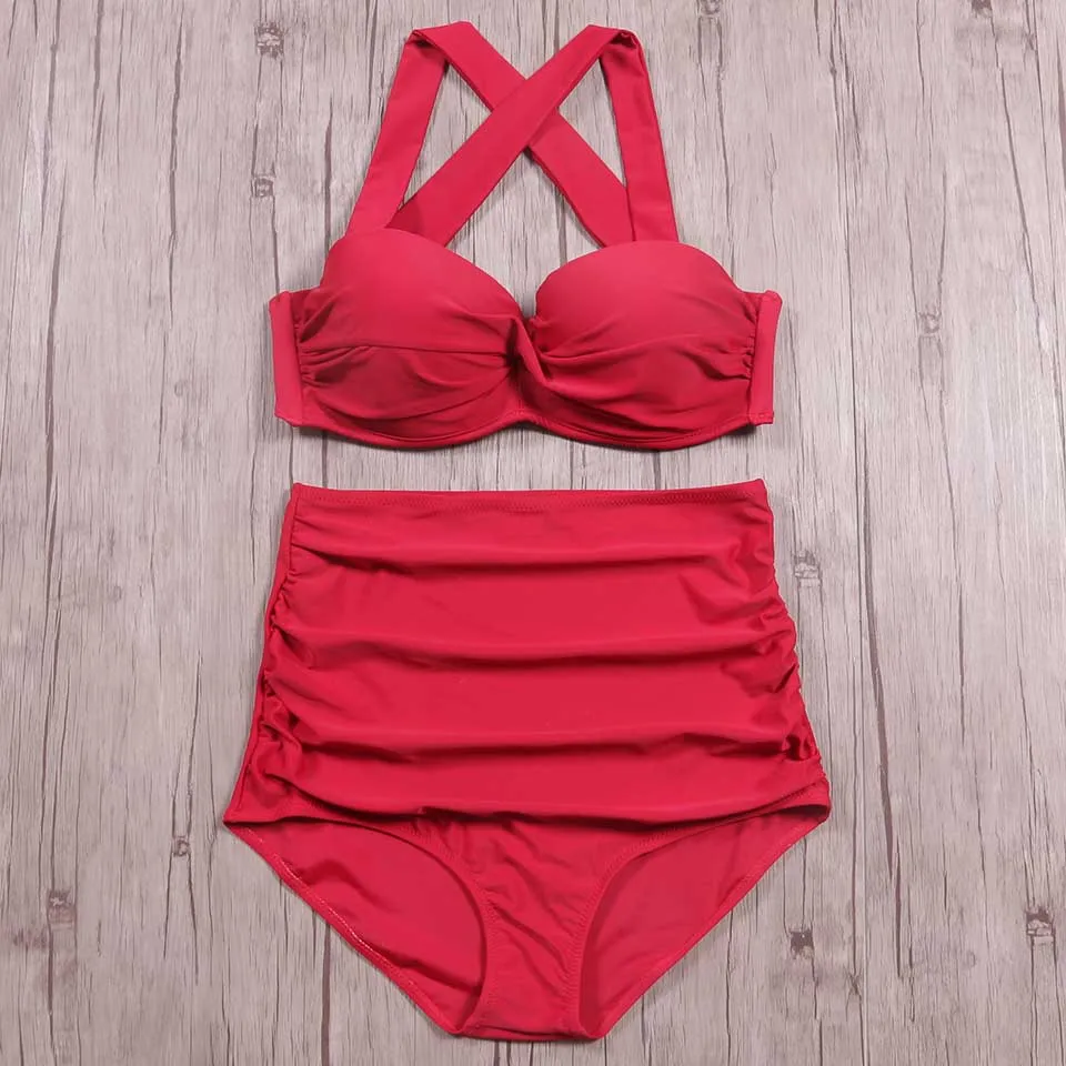 NAKIAEOI-2017-New-Plus-Size-Swimwear-High-Waist-Swimsuit-Large-Size-Women-Bikinis-Underwire-Bikini-Set (2)