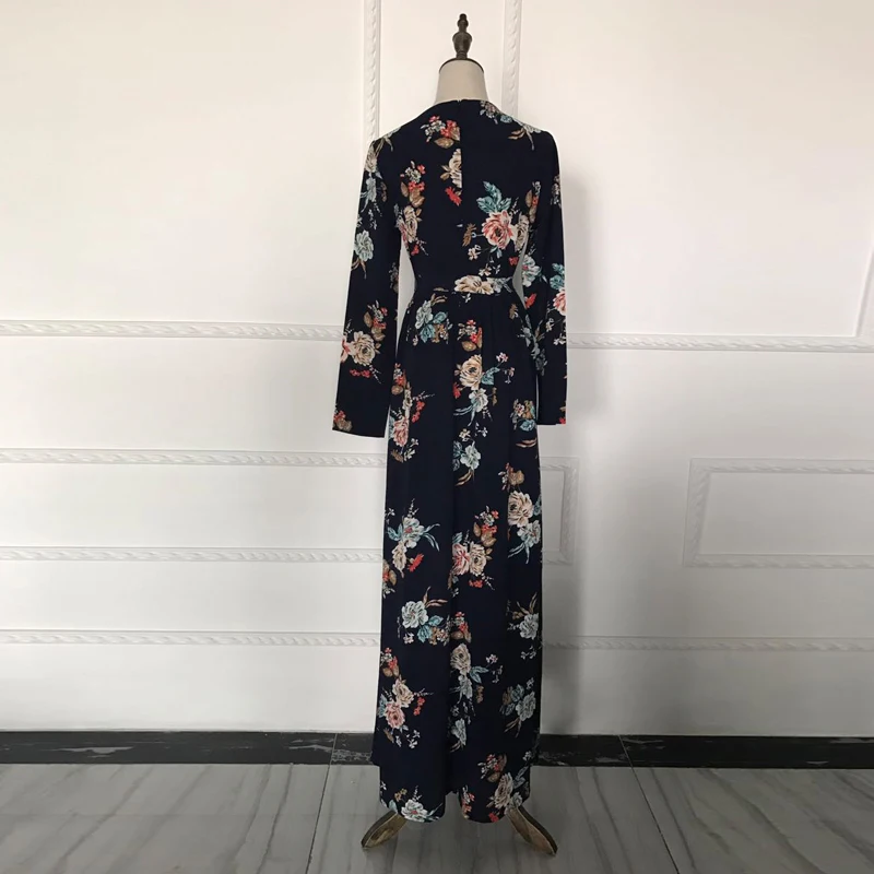 Vestidos Longo Ropa Mujer Verano 2018 Emiratos Árabes Unidos Abaya Ucrania vendaje largo musulmán de la gasa Bodycon Maxi Vestido Mujer Ropa Vestidos Longo Ropa Mujer Verano 2018 Emiratos Árabes Unidos Abaya Ucrania vendaje largo musulmán de la gasa Bodycon Maxi Vestido Mujer Ropa