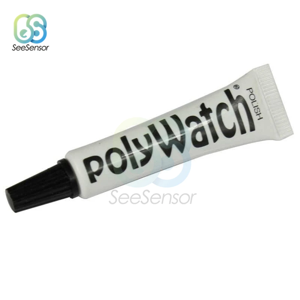Полимерные часы Polywatch пластиковые акриловые кристаллы стекло удаление царапин