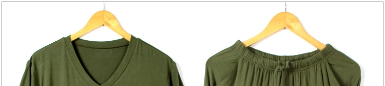 Плюс Размеры лето-осень Для мужчин пижамный комплект дышащий Модальные Повседневное пижамы человек домой спать футболка и шорты Комплект из двух предметов 4XL