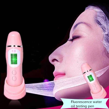 

Ninth Generation LCD Display Digital Skin Moisture Tester Oil Moisture Test Pen Facial Water Monitor Analyzer Beauty skin care