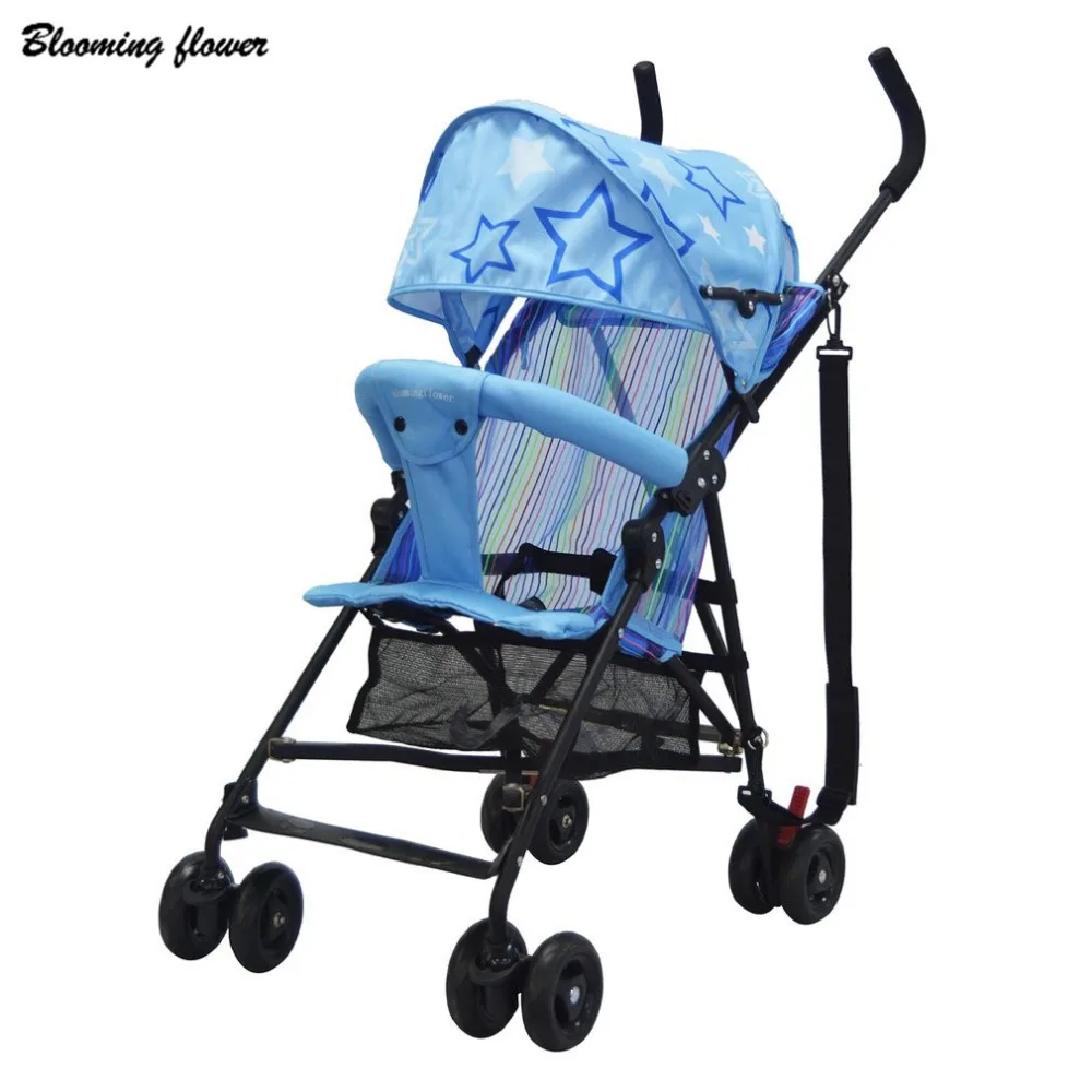 Baby Stroller Lightweight Four Wheels Folding Portable Easy Carry