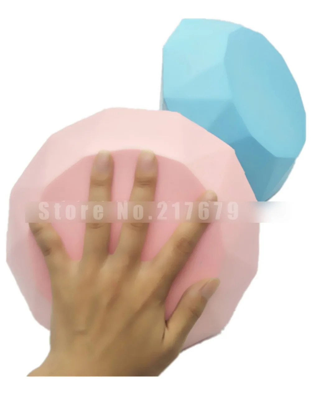 Новая мода Редкие squishy jumbo Diamond 20 см x 16 см squeeze Squishies PU Squishy медленно поднимающаяся детская игрушка Рождественский подарок