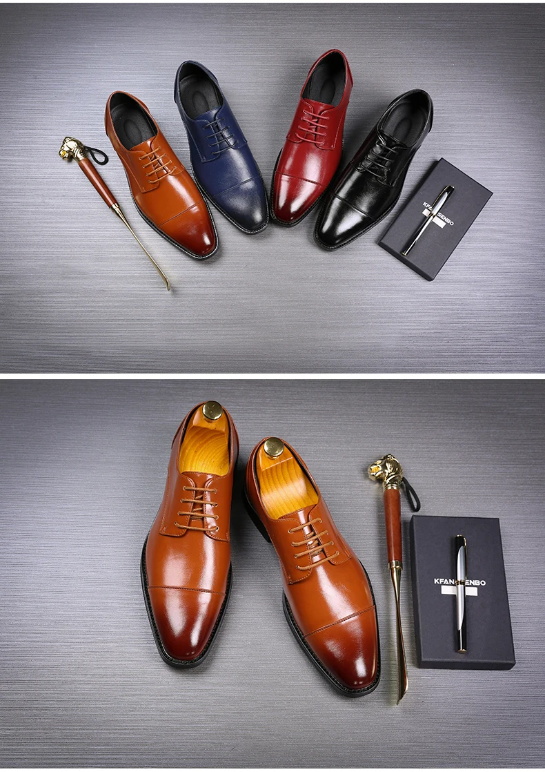 Mens Casual Shoes' Moccasin Men's Oxfords Shoes Men Winter Classic Party Wedding Men Casual Shoes Flats Formal Shoe Business New (1)