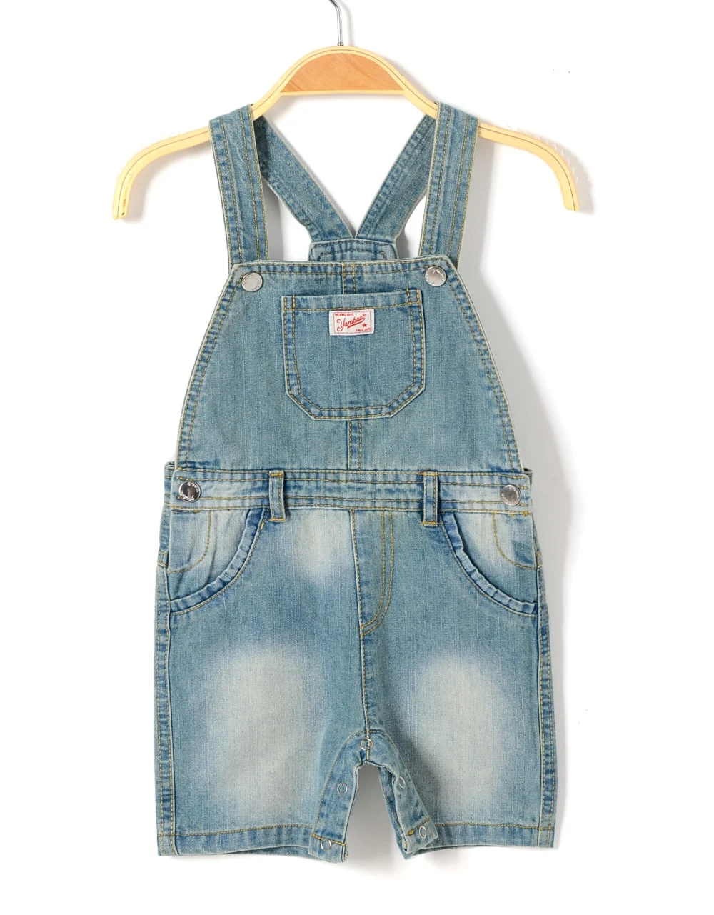 Buy baby boy brand denim romper newborn jeans playsuit