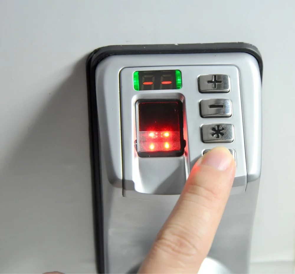 Биометрический электронный дверной замок отпечаток пальца, код, механический ключ контроля доступа Adel 788 Trinity пароль БЕСКЛЮЧЕВОЙ замок