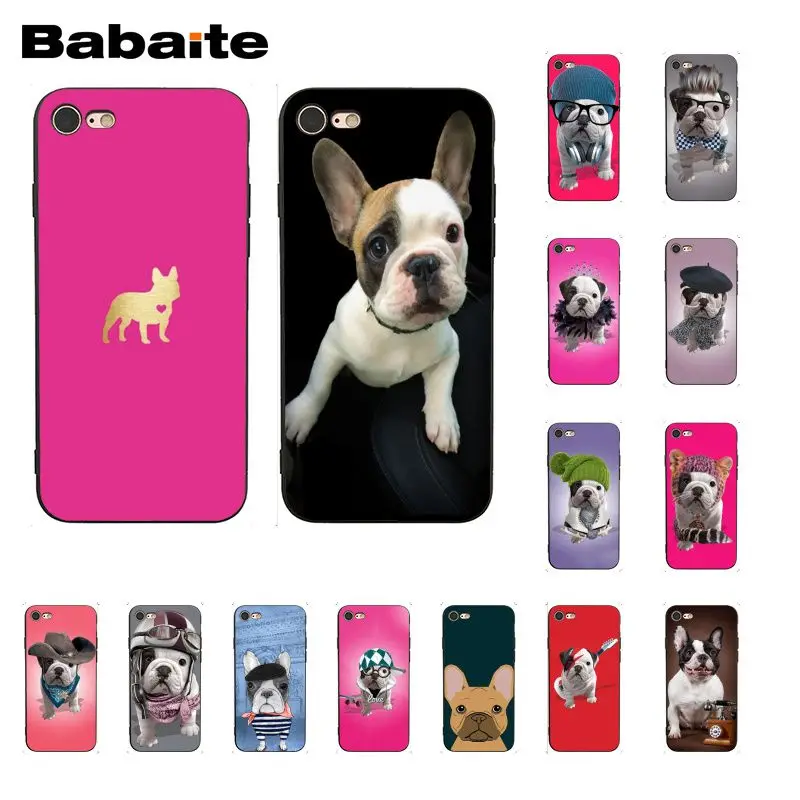 

Babaite French bulldog puppies dog cute Phone Case for iphone 11 Pro 11Pro Max 8 7 6 6S Plus X XS MAX 5 5S SE XR