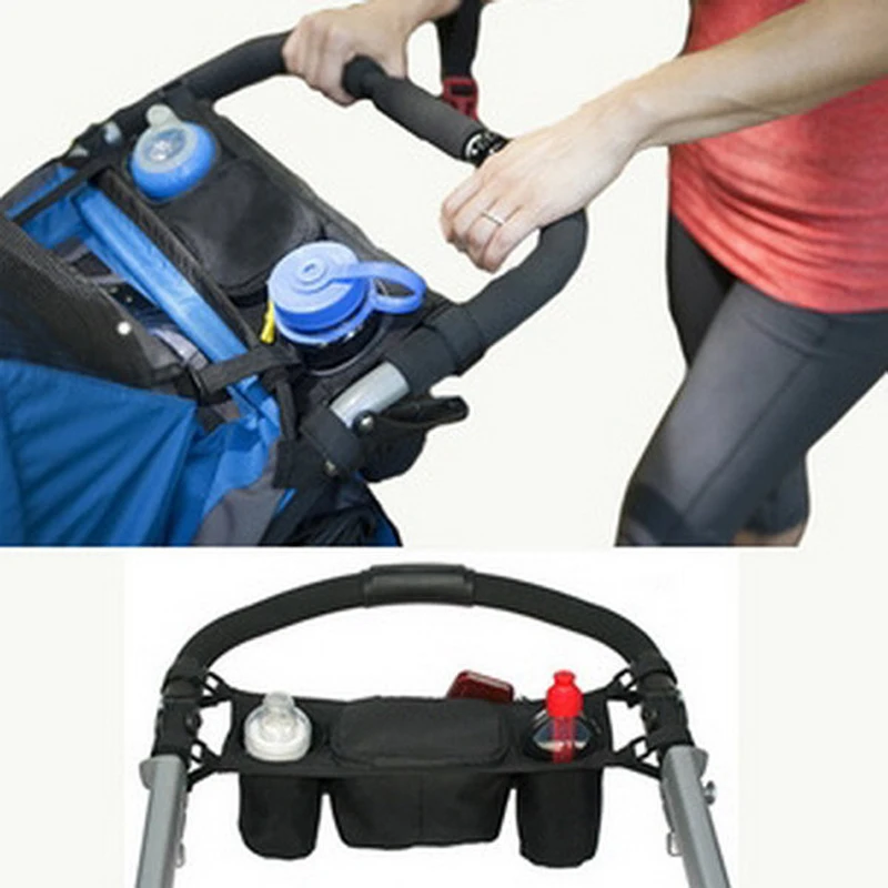 Прочная чашка коврик для коляски Органайзер аксессуары для коляски Детская коляска Коляска тележка сумка для бутылки автомобильный мешок