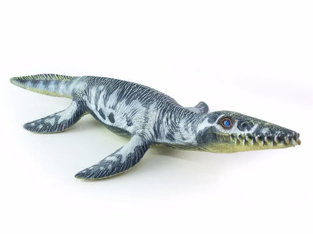 Sea Life Liopleurodon динозавр игрушка мягкая ПВХ фигурку ручная роспись животных Модель Коллекция Классические игрушки для детей подарок