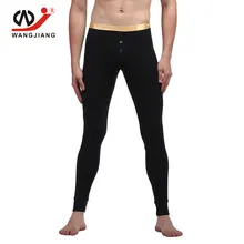 WJ, термобелье, мужское, зимнее, теплое, мужские кальсоны, хлопок, с принтом, мужское термобелье, кальсоны, мужские, термобелье, 4011