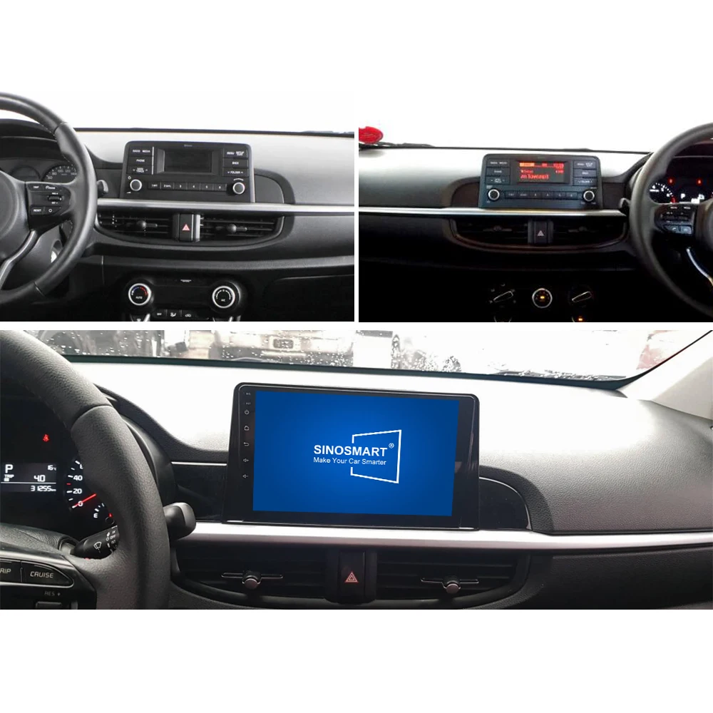 Clearance Sinosmart Android 8.1 2Din IPS/QLED 2.5D screen car gps radio navigation player for Kia Morning 2011-2019 2 Clearance Sinosmart Android 8.1 2Din IPS/QLED 2.5D screen car gps radio navigation player for Kia Morning 2011-2019 2