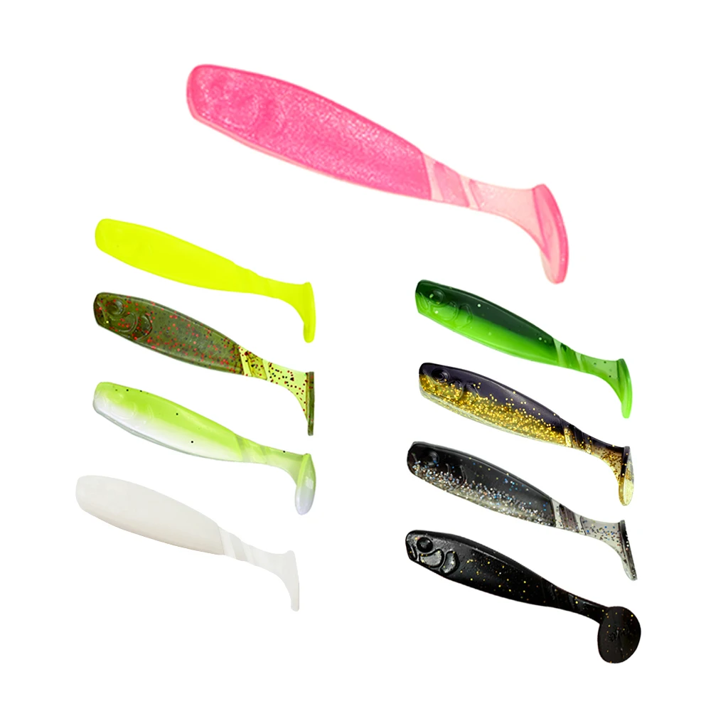 Outdoor Soft Lure Artificial Silicone Bait Fishing Fishing Lure Set