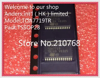 

50pcs/lot TDA7719TR TDA7719 IC AUDIO PROCESSOR CAR 28-TSSOP