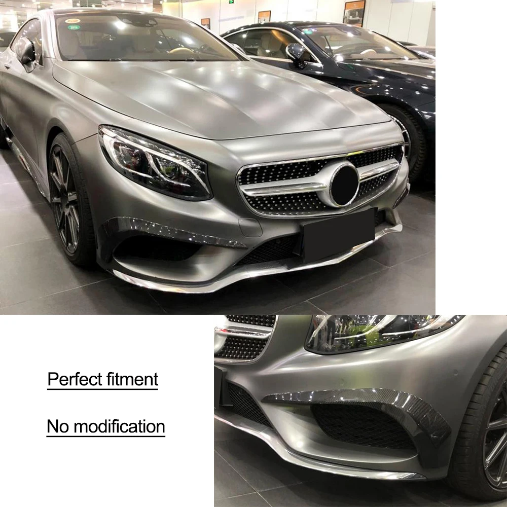 2 шт. бампер для Mercedes Benz S500 S550 Coupe 2014 2017|Наклейки на автомобиль| |
