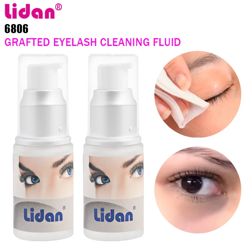 

LIDAN 30ml eyelash remover cils removedor navina lash shampoo After Grafting The Cleaning Liquid Is Odorless Fan +3% discount