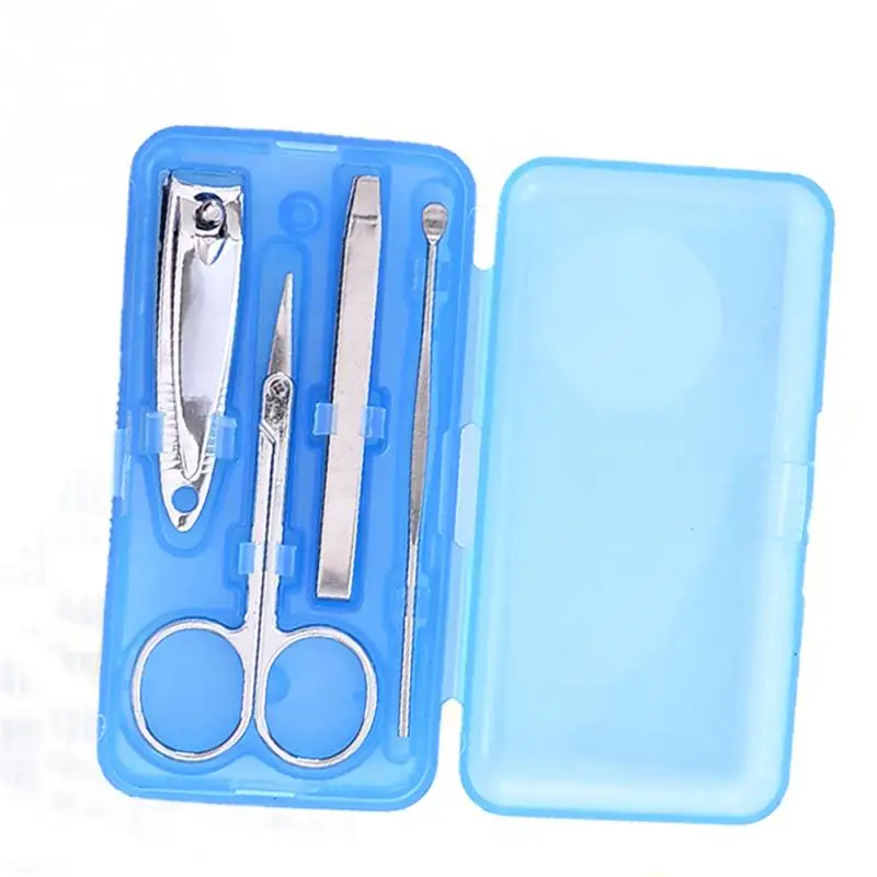 4 в 1 набор инструментов для дизайна ногтей|manicure set|set pedicurescissor nail clippers |