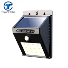 Лампа на солнечной батарее, индукционный садовый светильник, ПИР, датчик движения человеческого тела, уличный светильник-вспышка, лампы с аккумулятором Solaire, 12 Led