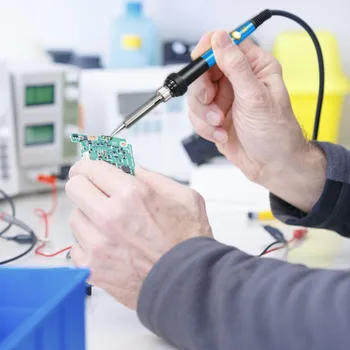 

60W Soldering Iron Adjustable Temperature Electric Solder Iron Rework Station Mini Handle Heat Pencil Welding Repair Tools