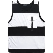 Мужские летние майки размера плюс 5XL, 6XL, 8XL, с буквенным принтом, без рукавов, 7XL, дешевые, свободные, хлопковые, в полоску, для фитнеса, 9XL