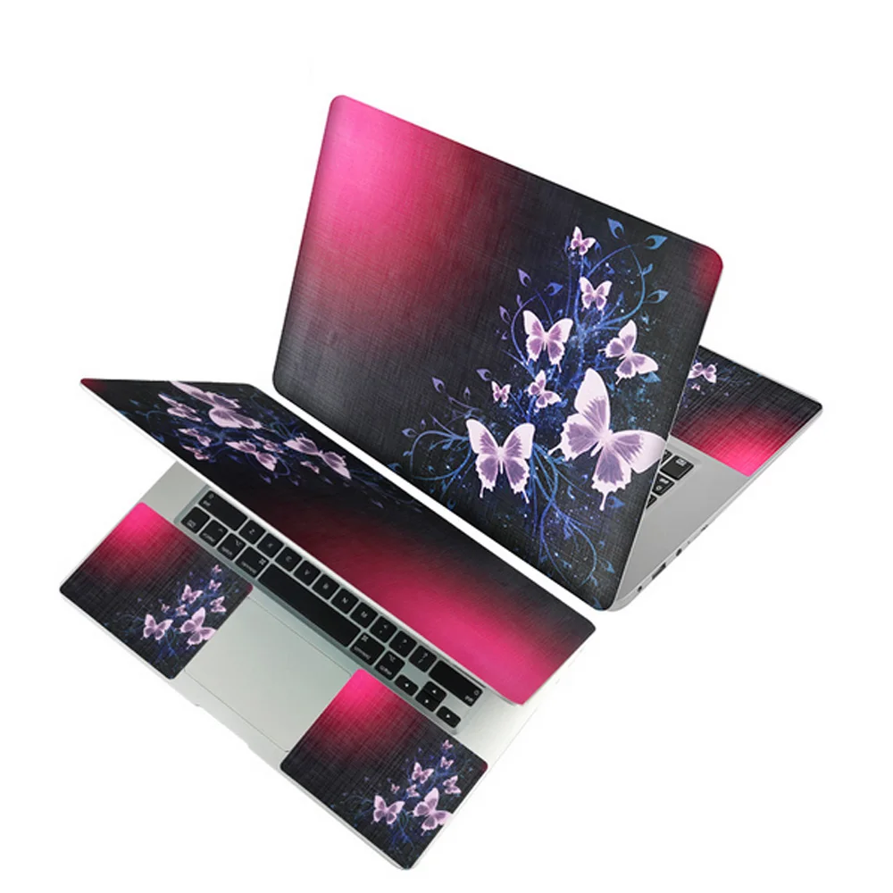 Laptop Skin Decal Sticker Cover PVC Prints Notebook PC Reusable Protector Waterproof For 12-15.6\