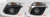 Accessori Per Mazda 3 AXELA Berlina Hatchback 2014 2015 2016 Anteriore Lampada della Luce di nebbia Palpebra Sopracciglio Kit di Stampaggio Copertura Trim 2 Pz
