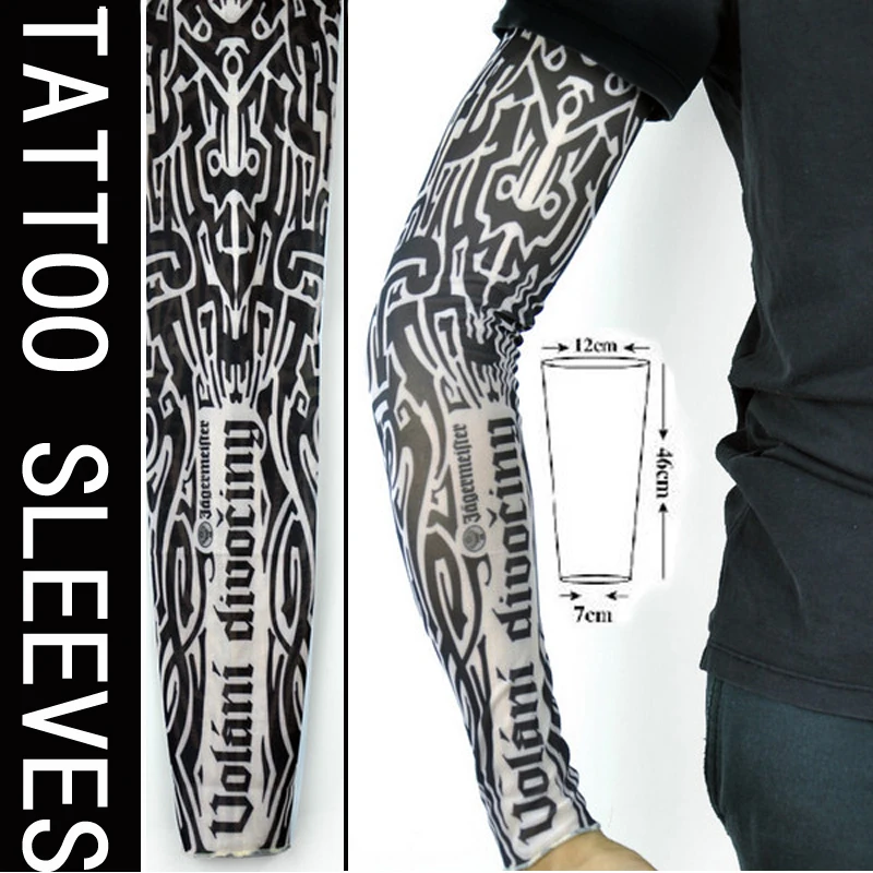tattoo aliexpress temporary arm (pair) Sleeve flower women Tattoo men and English