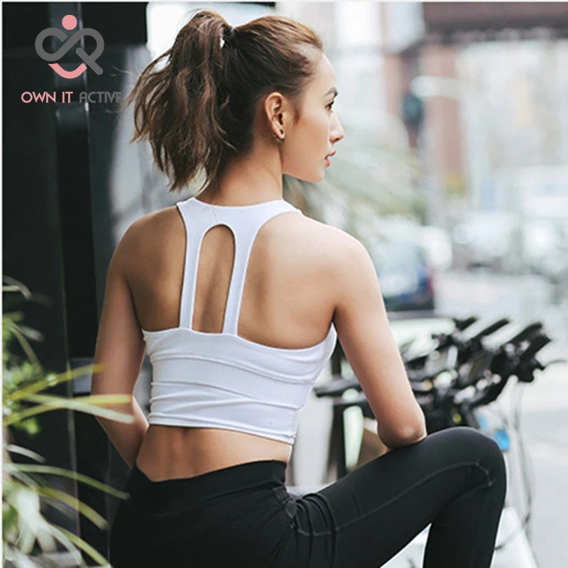 Plus Size Professional high-intensity Push Up Sports Bra Tops Yoga Training  Underwear Fitness Running Bras P170 - AliExpress