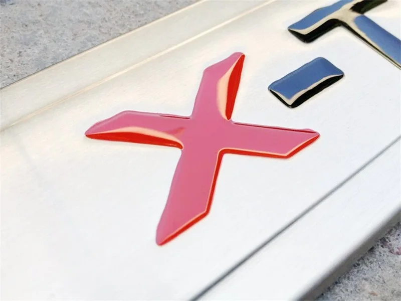 Pegatinas de puerta de ABAIWAI con tapa de puerta de logotipo negro rojo para Nissan x-trail Guard partes de interiores de coche estilo de accesorios