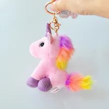 SAILEROAD Cute Little 9cm Approx Unicorn Plush Toys for Christmas Keychain Unicorn Plush Doll Toy Kids Gift Small Pendant Chain SAILEROAD Cute Little 9cm Approx Unicorn Plush Toys for Christmas Keychain Unicorn Plush Doll Toy Kids Gift Small Pendant Chain