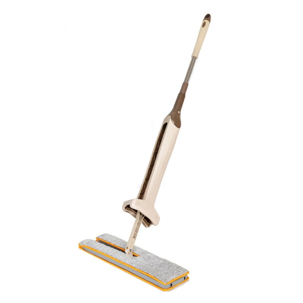 LBME 360 Degree Double Sided Non Hand Washing Flat Mop Rotating Head