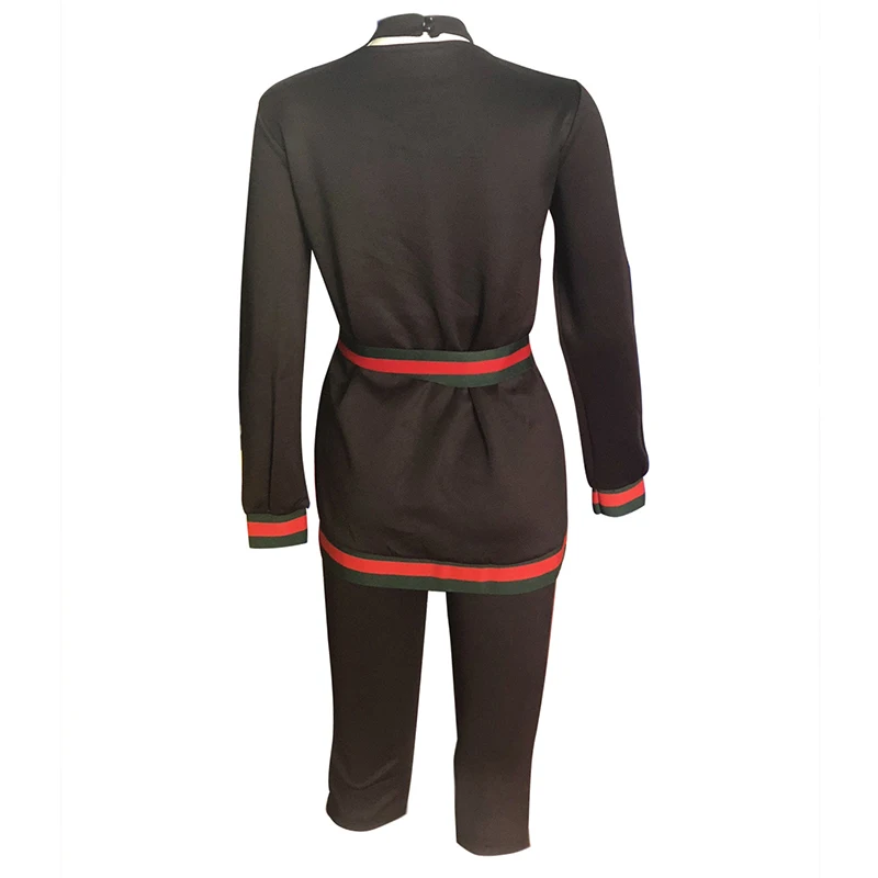 Black&white Striped Coat Short Jumpsuit 2 Two Piece Suit Sets Womens Tracksuit Bandage Set Leisure Cardigan Outwear Bodycon XXXL Jumpsuits and Playsuits