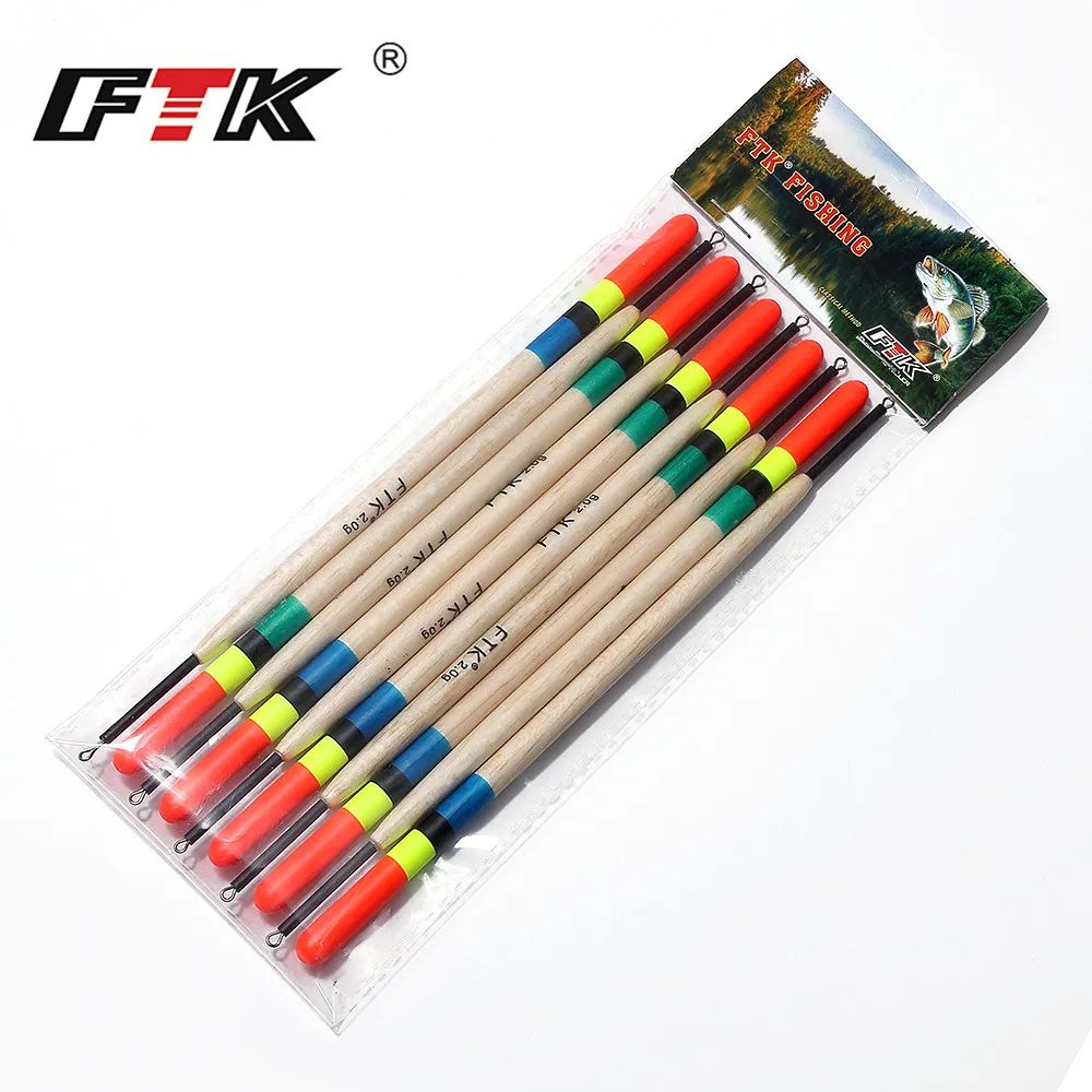 FTK Barguzinsky التنوب 10 قطعة/الوحدة تعويم الوزن 1 جرام-3 جرام طول 16 سنتيمتر 18 سنتيمتر 20 سنتيمتر الصيد تعويم تعويم ل الكارب الصيد