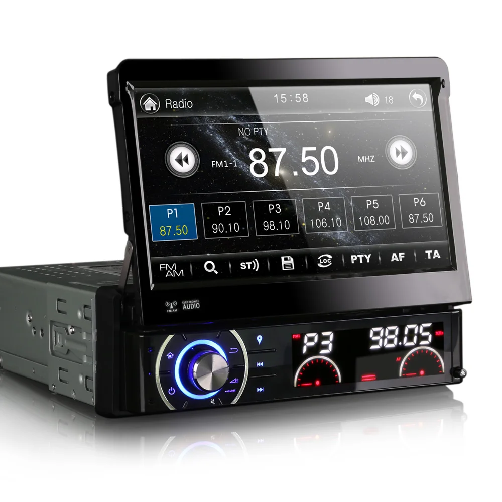 Автомагнитола 7 &quotOne Din с gps навигацией 1 DVD одна Master MST2531 ARM Cortex A7 800 МГц ЦП 256 Мб