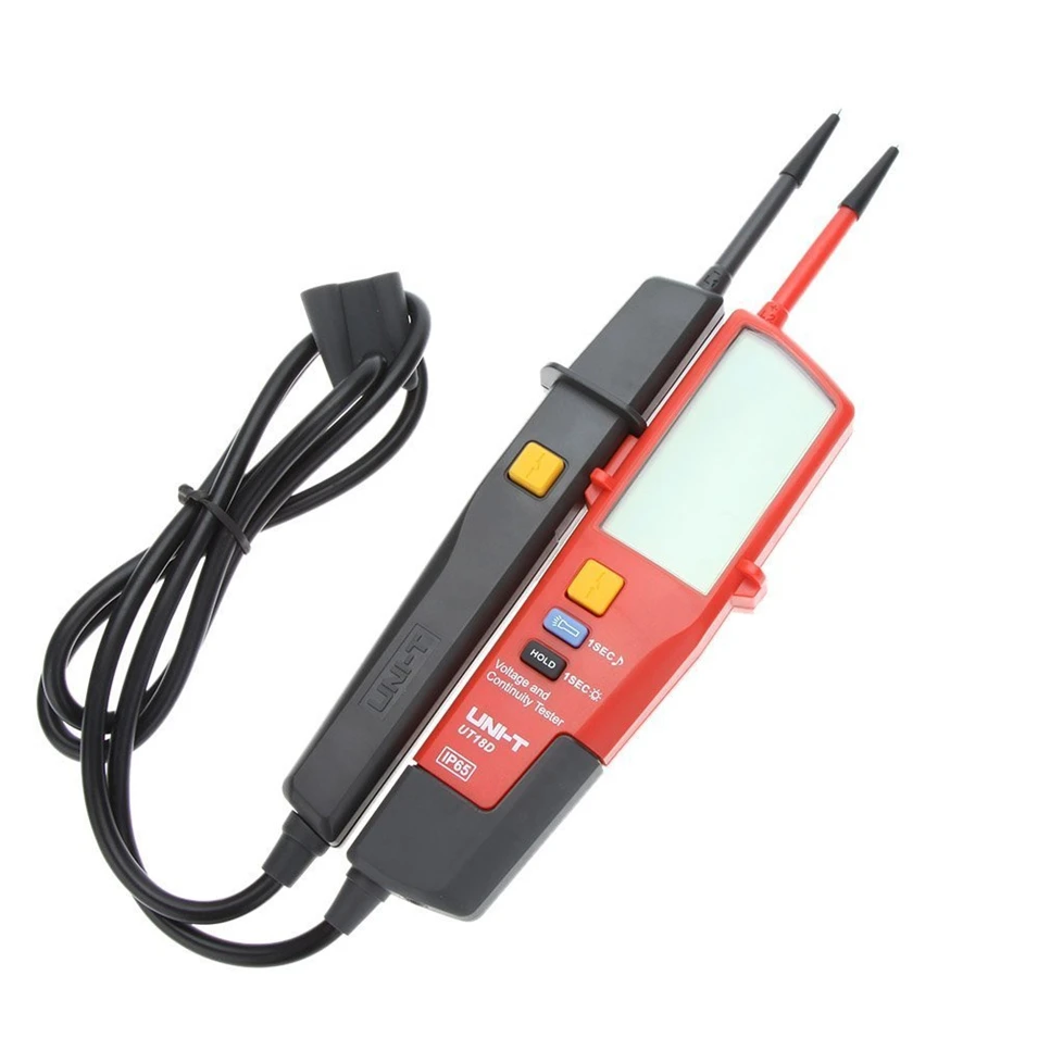 

1pcs UNI-T UT18D Voltage And Continuity Testers Auto Range Volt Detectors Pen LED/LCD Display