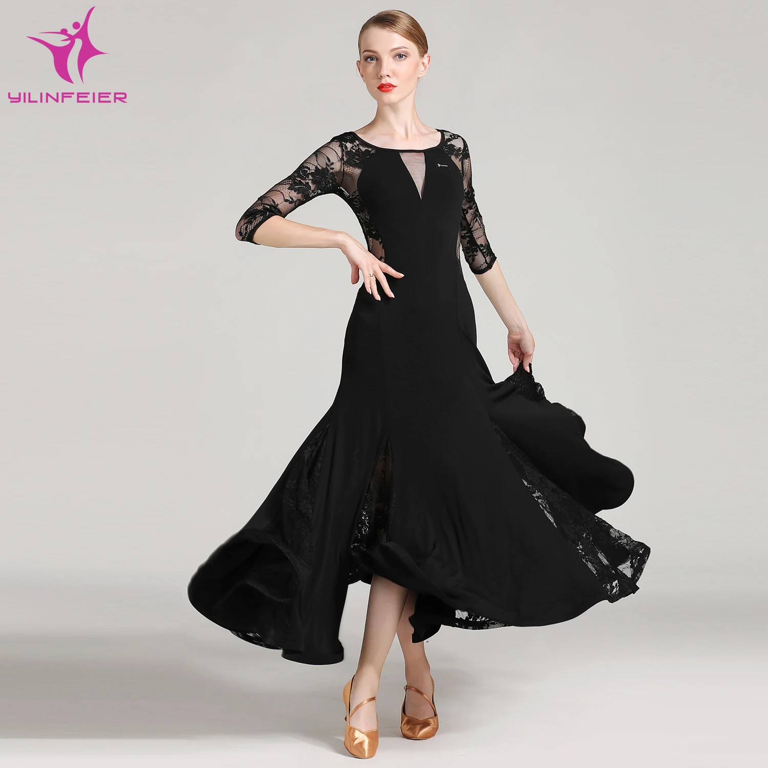 Buy YILINFEIER S7008 Modern Dance Costume Women Ladies
