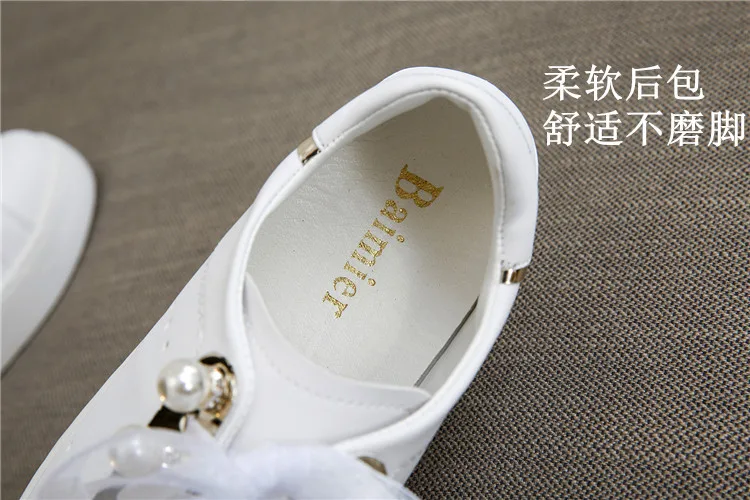 2019 Marca Ulzzang Pequenos Sapatos Brancos LadiesGirls