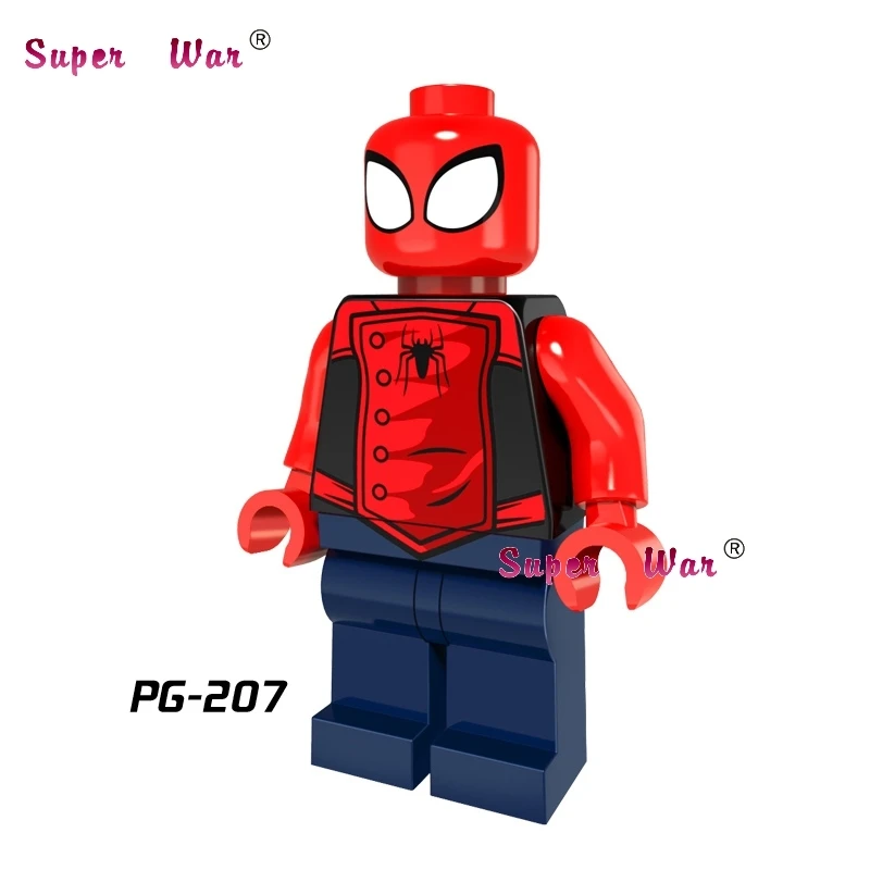 

Single super heroes 2017 Marvel Spider-Man Homecoming building blocks models bricks hobby toys for children kits gift