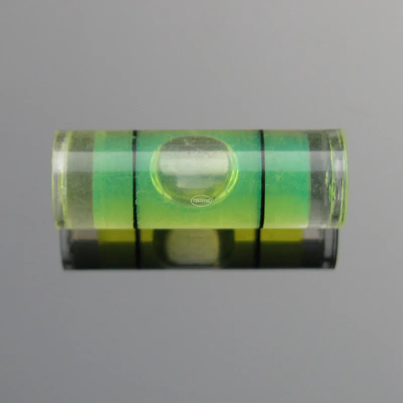 10pcs 8*23mm Cylindrical Spirit level water level meter Round bubble