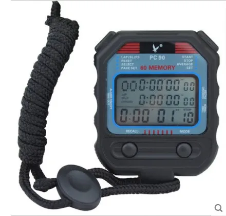 running stopwatch