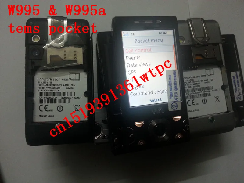 W995a tems pocket7.3.3 трубка+ поддержка тестирования Wcdma и gsm+ dhl и ems