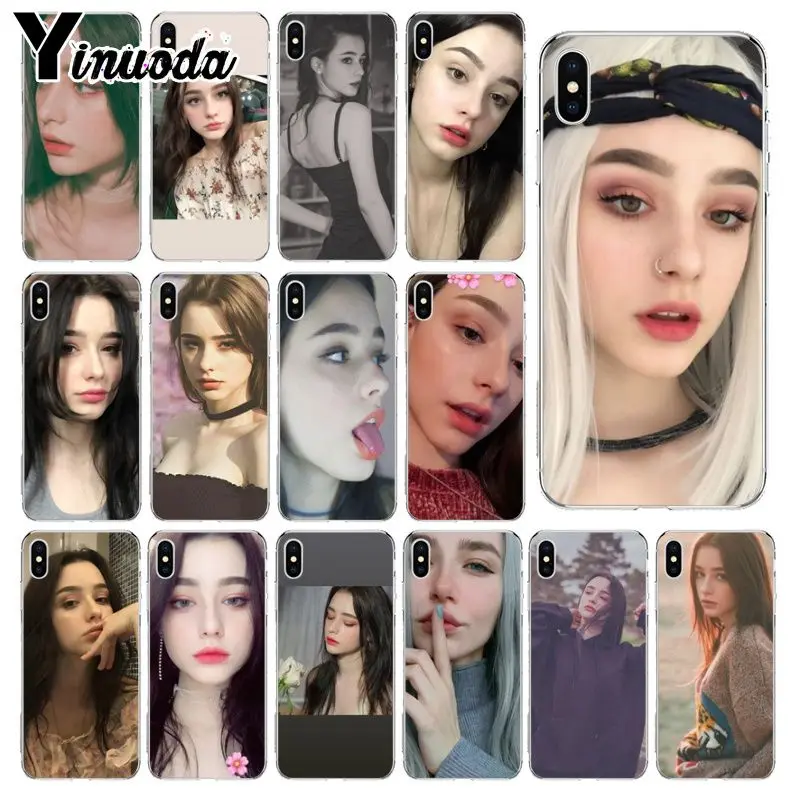 Yinuoda Dasha Taran новинка Fundas красивый чехол для телефона девочек Apple iPhone 8 7 6 6S Plus X XS MAX 5 5S