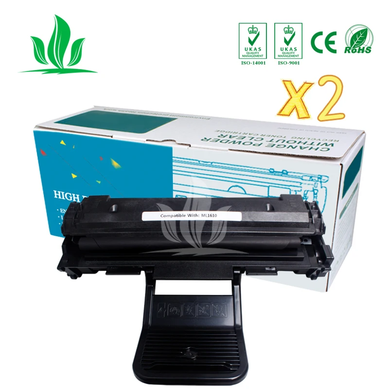 

2PCS ML1610 toner Cartridge Compatible for Samsung ML1610D2 ML1650 ML2010 ML2510 ML2570 ML2571 Dell 1100 1110 printers ZH