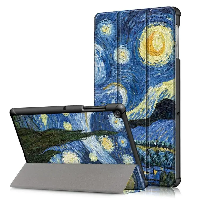 Для samsung Galaxy Tab S5E 10," T720 T725 бизнес-чехол с откидной крышкой из искусственной кожи - Цвет: Printed Color 06