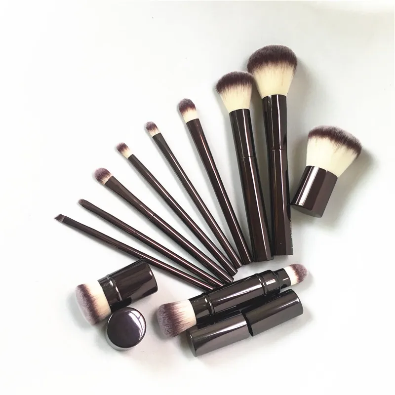 

HG-SERIES 1/2 Powder 3-All-Over Shadow 4-Crease 5-Concealer 8-Large Concealer 10-Angled Liner 11-Smudge Makeup Brush Blender