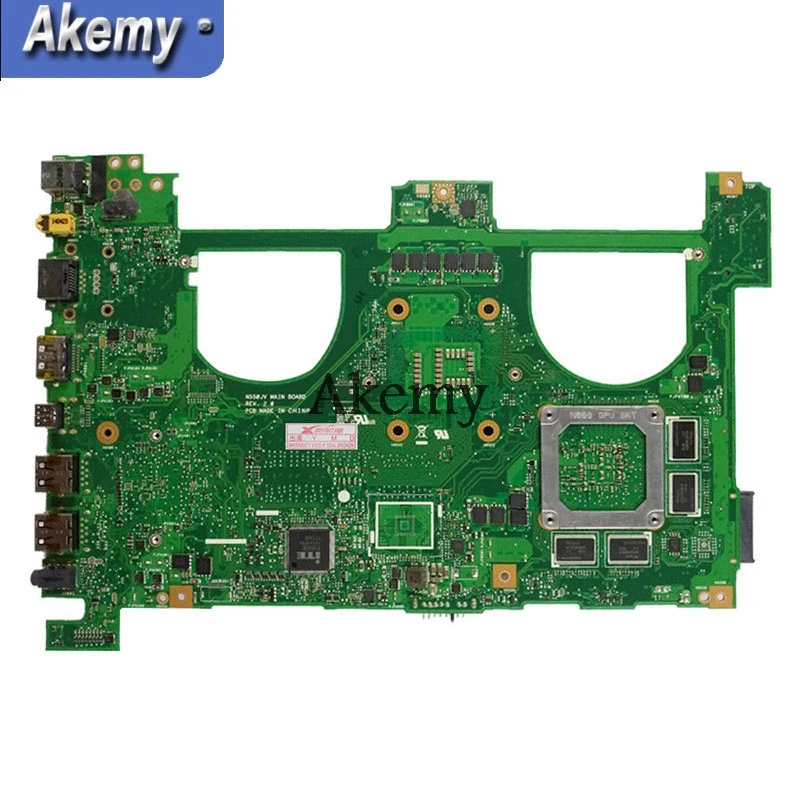 AK N550JX Ноутбук Материнская плата Asus N550JV G550J N550J N550JX G550JX Материнская плата ноутбука i7-4720HQ Процессор GTX950M 4G