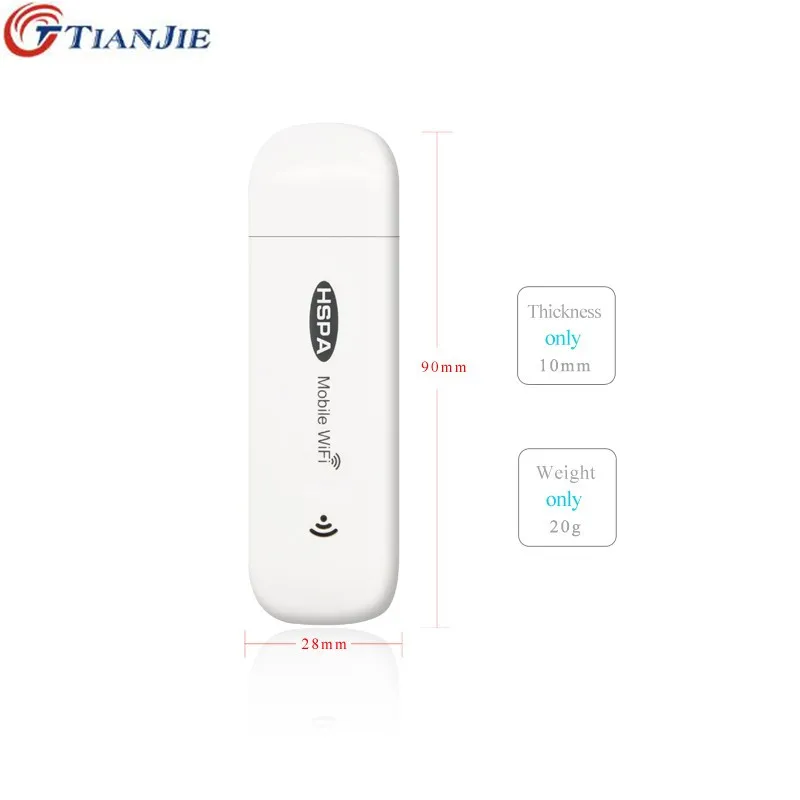 TIANJIE 3g Wi-Fi модем Dongle маршрутизатор автомобиля мобильный карманный беспроводной mini-usb Горячая точка со слотом для SIM карты