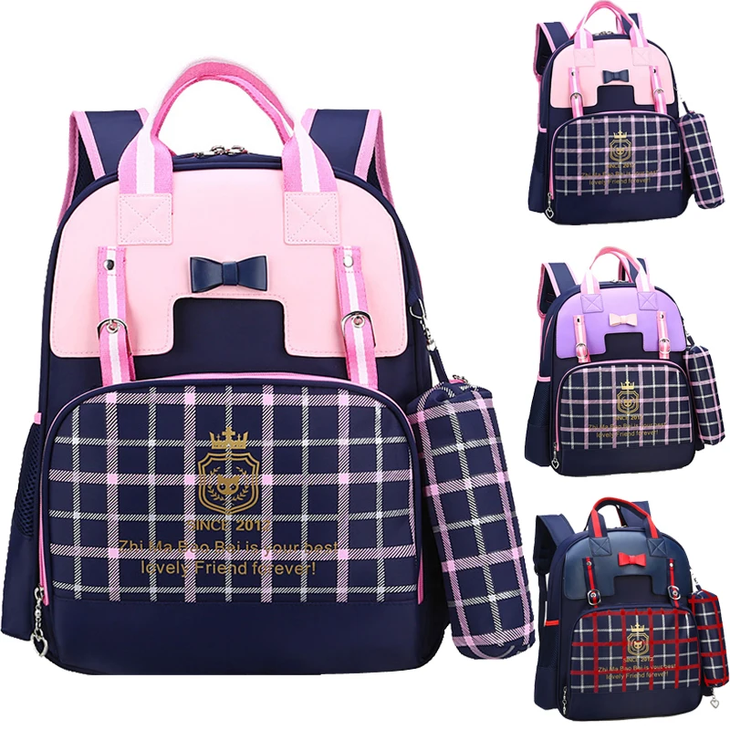 

Orthopedic Children School Bag for 6-12 years old Girls Waterproof Cute Princess Student Bookbag Backpack Kids Schoolbag Escolar