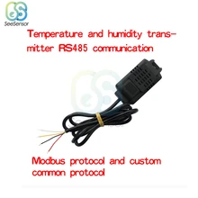 SHT20 Temperature Humidity Sensor Module High Precision Temperature Humidity Monitor Transmitter Sensor RS485 Modbus Protocol цена SHT20 Temperature Humidity Sensor Module High Precision Temperature Humidity Monitor Transmitter Sensor RS485 Modbus Protocol цены онлайн